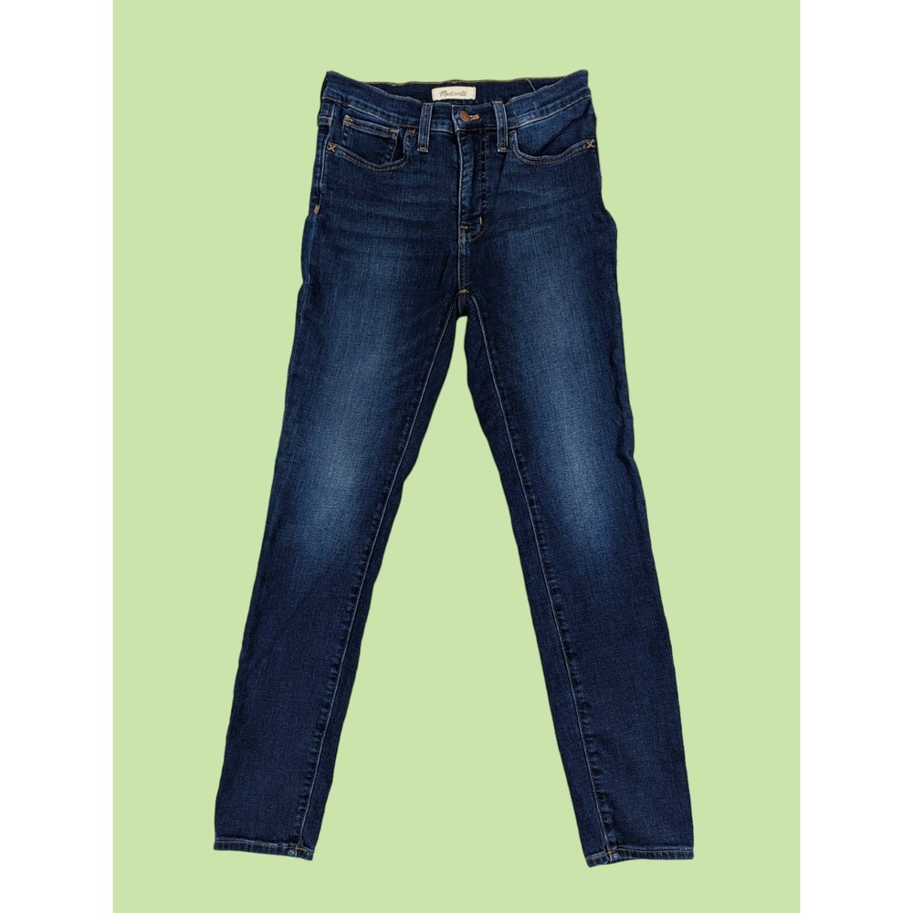 MADEWELL Jeans 28 Magic Pocket 9"‎ Mid-Rise Skinny  Campton Wash L9933
